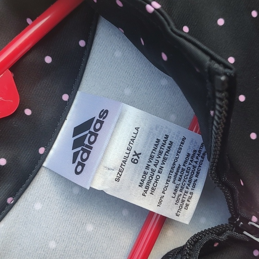 Adidas Hoodie/Pink Dots - Picture 9 of 11